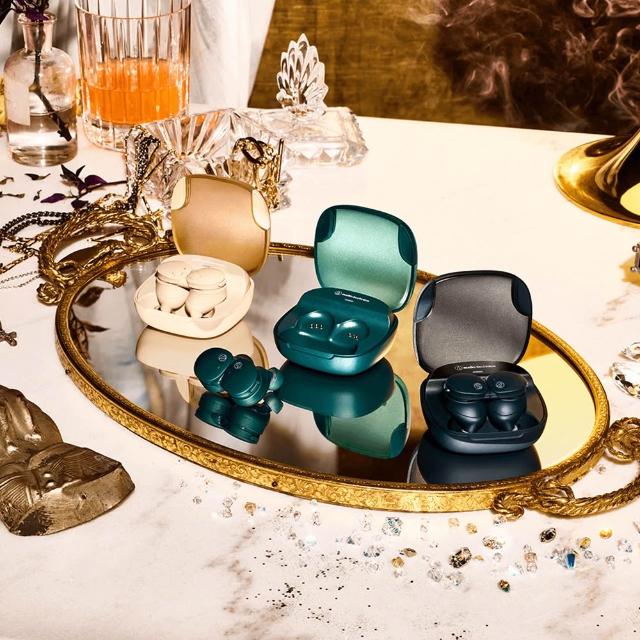 【audio-technica 鐵三角】ATH-M50xBT2+ATH-CKS50TW2 耳機套組