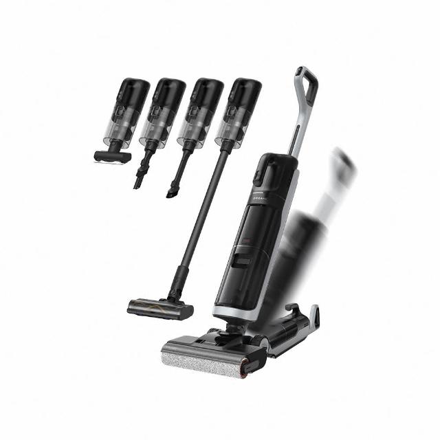 【Dreame 追覓科技】H14 Mix 旋鋒平躺萬能洗地吸塵器(一機五用/20000Pa/PPA割毛齒刀/五重除菌)