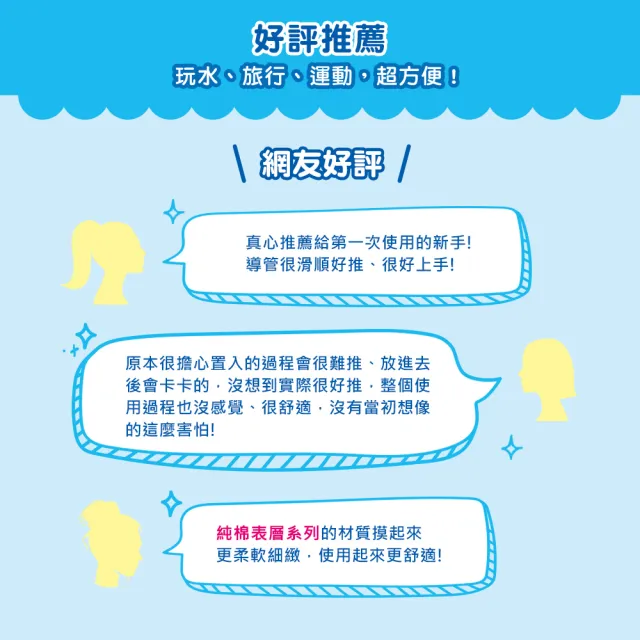 【Sofy 蘇菲】導管式衛生棉條 一般導管/純棉表層 12-14入組/70-120條(一般型/量多型/量多加強型)