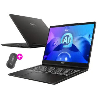 羅技滑鼠★【MSI 微星】14吋Ultra 7-155H AI效能筆電(Venture 14 AI/16G/1TB SSD/W11/A1MG-004TW)