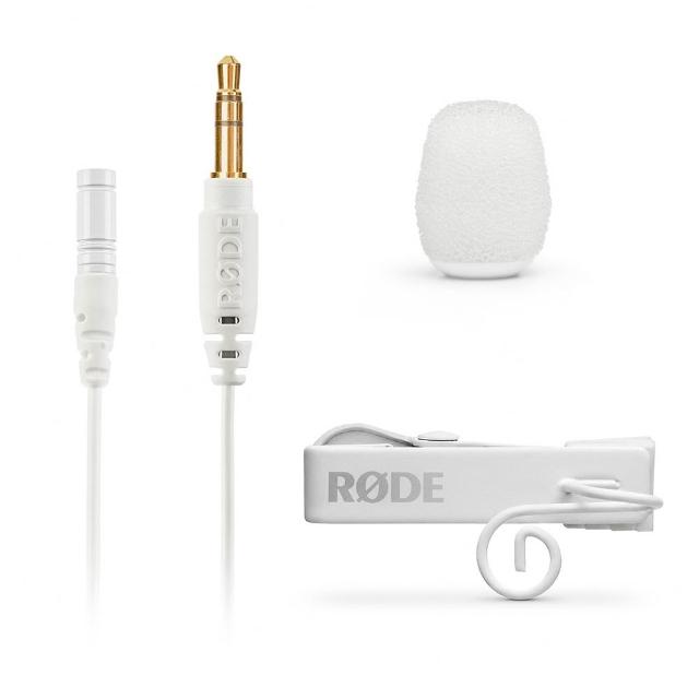 【RODE】Lavalier GO 領夾式麥克風 白(可搭配Wireless GO II)