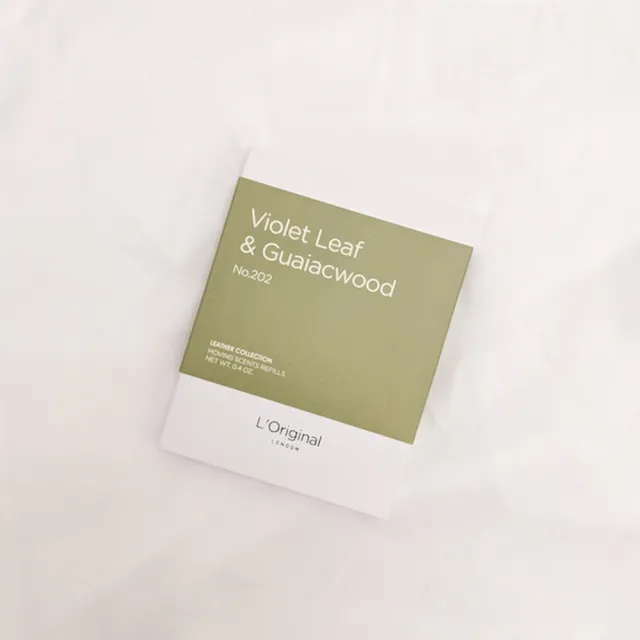 【L‘Original London 洛瑞歐】小羊皮車用香氛片補充包-1入組(車用香氛、汽車芳香、擴香-平輸進口)