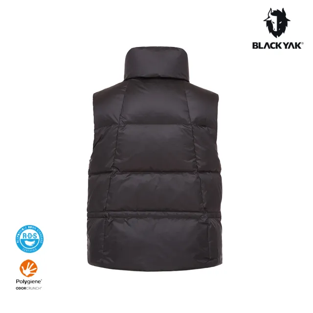 【BLACKYAK】女 QUILTED羽絨背心[二色可選]BYEB2WV301(立領背心 POLYGIENE 抑菌機能 女背心)