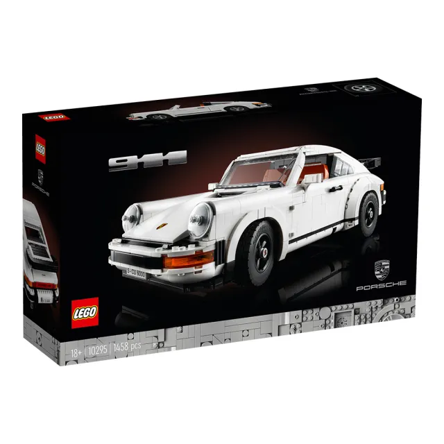【LEGO 樂高】Icons 10295 Porsche 911(保時捷 模型車 跑車 禮物)