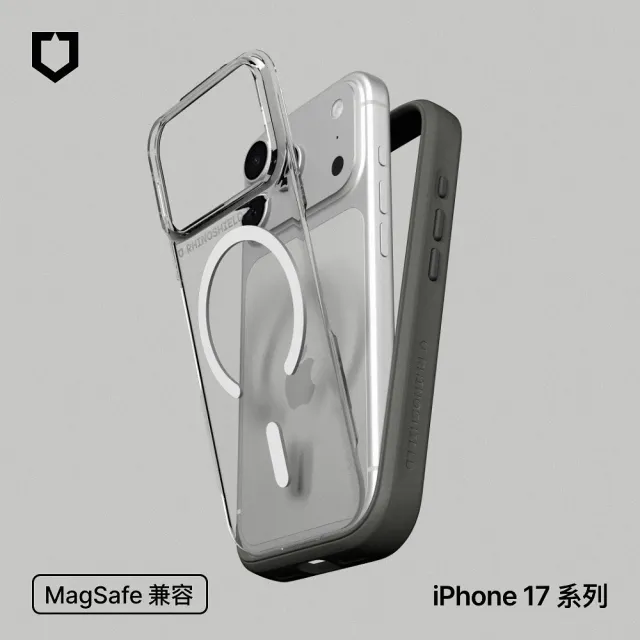 【RHINOSHIELD 犀牛盾】iPhone 17/Air/17 Pro/Pro Max Mod NX MagSafe兼容 邊框背蓋兩用防摔磁吸手機殼