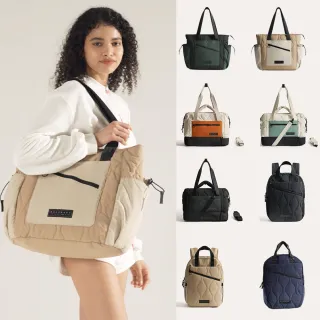 【BAGSMART】大容量防潑水機能後背包/手提包(托特包 登機 登山包)