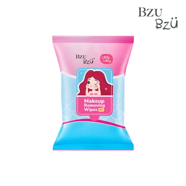 【BZU BZU】Little Lady 兒童卸妝濕巾20張(全台唯一/4歲以上兒童及成人適用)