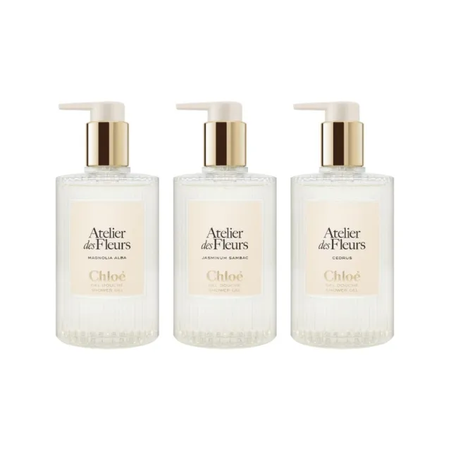 【Chloe’ 蔻依】仙境花園系列 沐浴膠 300ml(多款任選/北國雪松/木蘭詩語/煙雨茉莉)