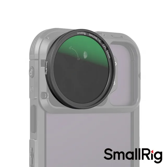 【SmallRig 斯莫格】4388B CPL磁吸偏光鏡 52mm(公司貨)