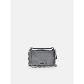 【PEDRO】Chain真皮鍊條短夾/皮夾/卡夾-黑/藍/金灰/暖沙色(小CK集團品牌 官方直營)