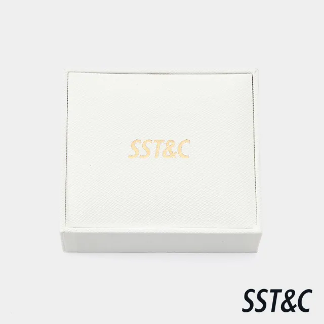 【SST&C】男女同款 銀色光面極簡領帶夾-825213291091(換季55折)