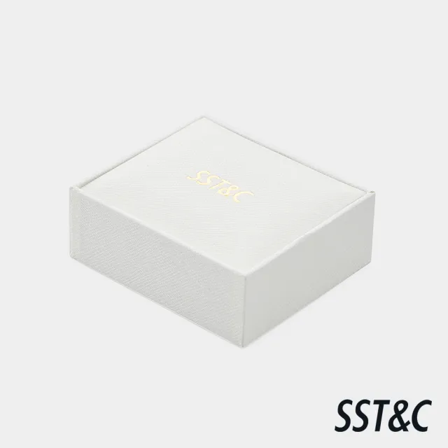 【SST&C】男女同款 銀色光面極簡領帶夾-825213291091(換季55折)