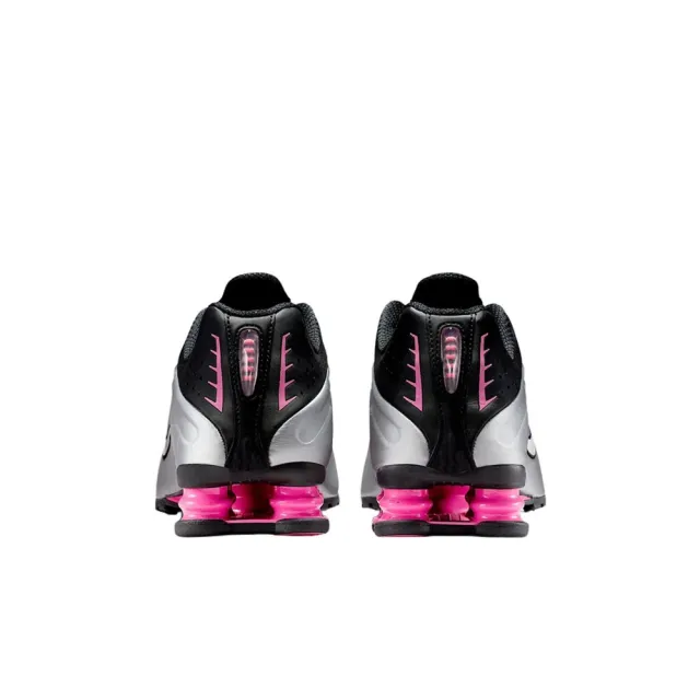 【NIKE 耐吉】W Nike Shox R4 Black/Pinksicle 黑銀粉 彈簧鞋 Y2K 休閒鞋 運動鞋 女鞋 AR3565-012