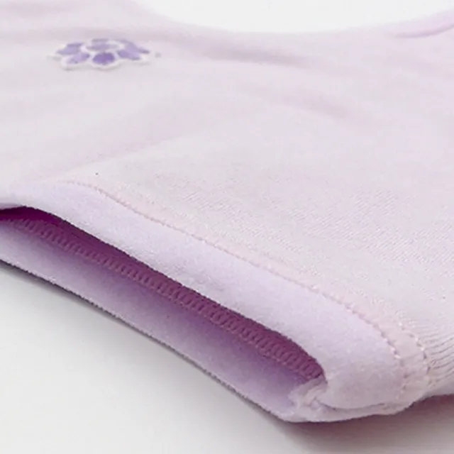 【annypepe】成長內衣 短版肩帶型 縲縈Rayon-紫140-165(成長型內衣 少女內衣)