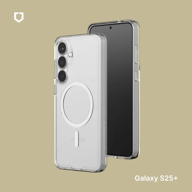 【RHINOSHIELD 犀牛盾】Samsung Galaxy S25/S25+/S25 Ultra Clear MagSafe兼容磁吸透明手機殼