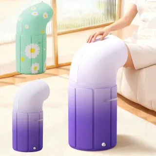 【Nil】8板支撐速派折疊泡腳桶 免安裝加高加厚足浴桶 熏蒸泡過膝保溫泡腳袋(足浴袋 泡腳盆 足浴盆 洗腳桶)