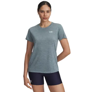 【UNDER ARMOUR】UA 女 Tech Twist 短袖T-Shirt_1384230-587(藍綠色)