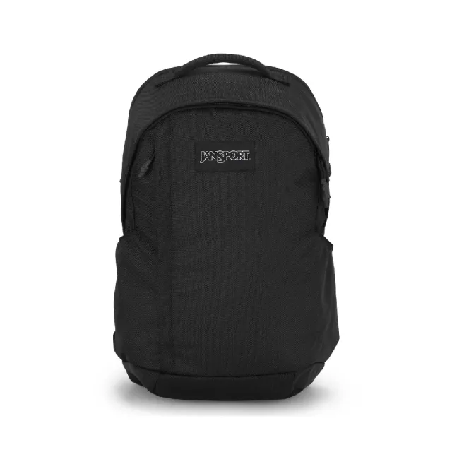 【JANSPORT】雙11 後背包 Station Pack 25L 黑 書包 減壓背帶 水瓶側袋 筆電包(JS0A85NX008)