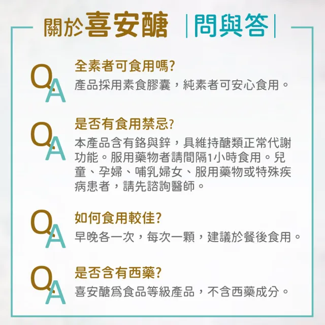【寶齡富錦】喜安醣 鋅喜C Plus鉻膠囊-8入組(30顆/入)