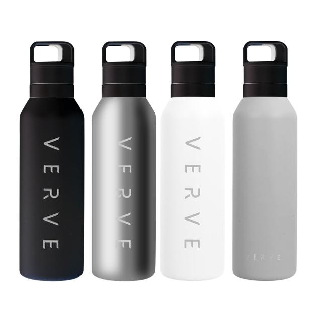 【WOKY 沃廚】VERVE聯名_純鈦零秒瓶780ml(鈦杯/保溫瓶/保溫杯/運動水壺)