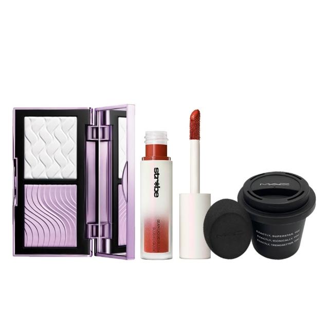 【M.A.C】新品上市 濾鏡水光修顏提亮組(口袋雙色濾鏡蜜粉餅+輕透光感腮紅蜜_雙11限定)