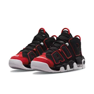 【NIKE 耐吉】Nike Air More Uptempo 96 黑紅頭 GS 大AIR 氣墊 運動鞋 大童鞋 FB1344-001