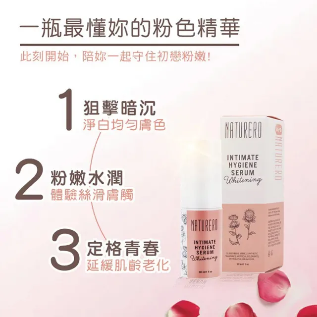 【Naturero 植淨林】植凈私密養護入門任選組(私密噴霧x2與私密精華x1)