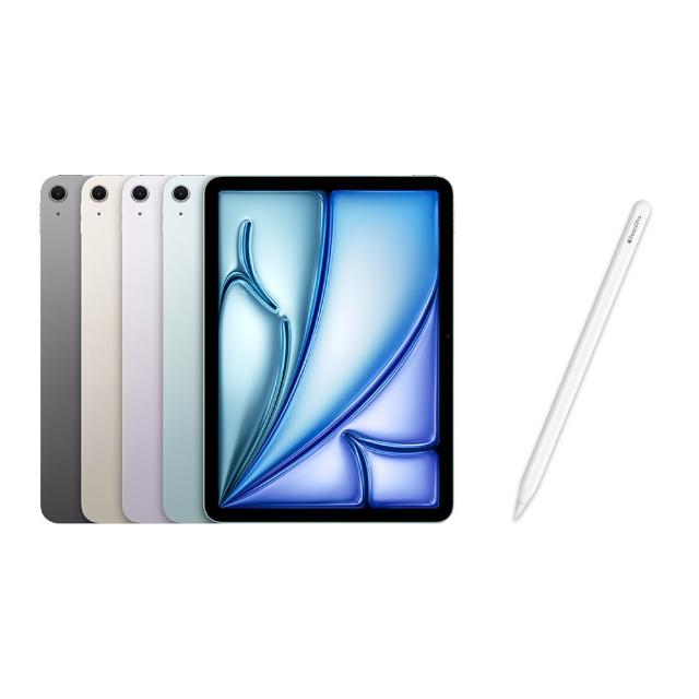 【Apple】2025 iPad Air M3晶片/13吋/WiFi/256G 平板電腦(Apple Pencil Pro組)
