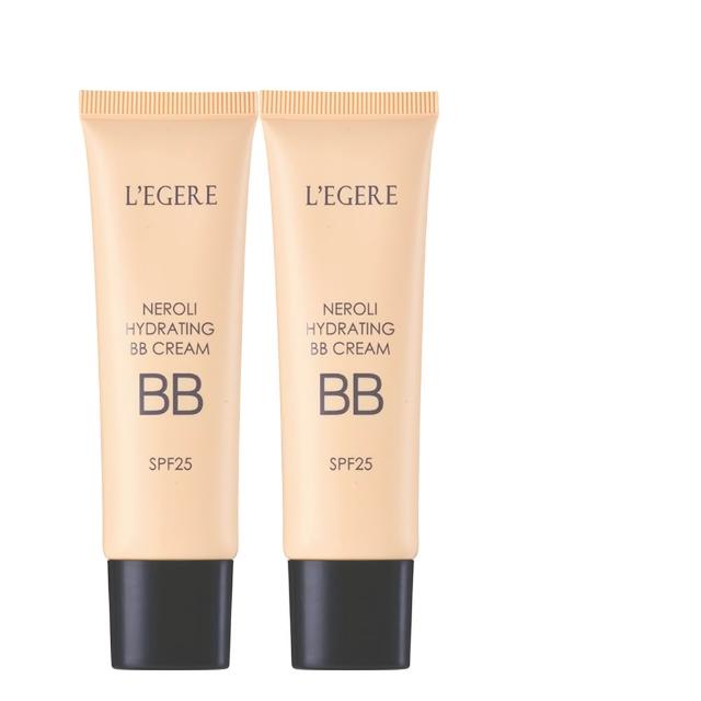 【LEGERE 蘭吉兒】橙花原液保濕BB霜SPF25 25ml(2入組)