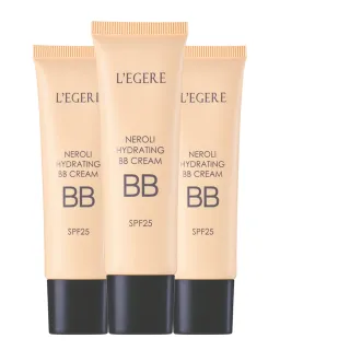 【LEGERE 蘭吉兒】橙花原液保濕BB霜SPF25 25ml(3入組)