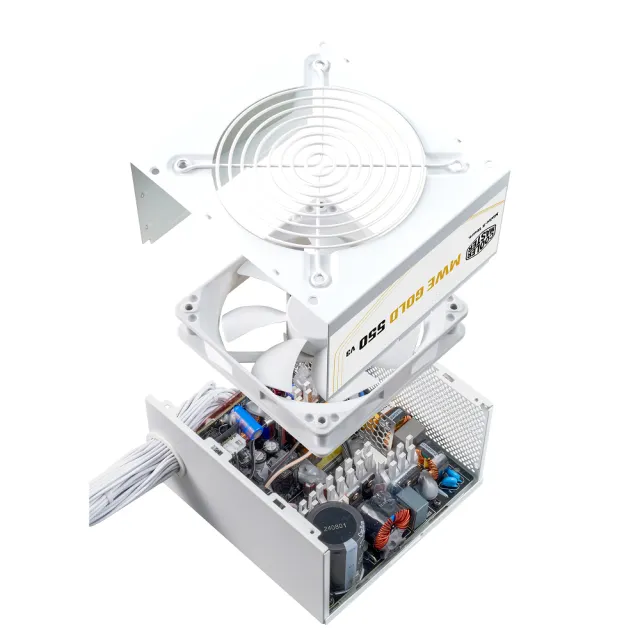 【Cooler Master 酷碼】MWE GOLD 550W V3 ATX3.1 直出線 金牌 550w 電源 白色(MWE GOLD 550W V3 ATX3.1)