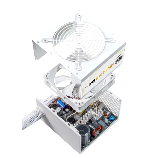 【Cooler Master 酷碼】MWE GOLD 650W V3 ATX3.1 直出線 金牌 650w 電源 白色(MWE GOLD 650W V3 ATX3.1)