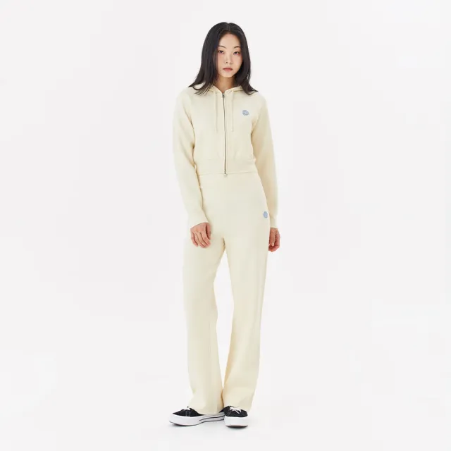 【Mark Gonzales】女裝 CLUV 針織長褲-燕麥色