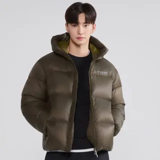 【Discovery Expedition】男版連帽羽絨外套 鴨絨外套 保暖外套(DMDJ5K056-OLD)