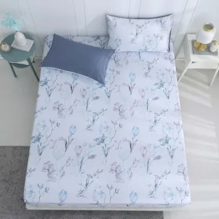 【HongYew 鴻宇】300織美國棉 床包枕套組-多款任選(雙人加大)