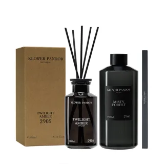 【KLOWER PANDOR】KP記憶香氛 沉浸式空間擴香250ml+補充瓶/包500ml(多款任選)