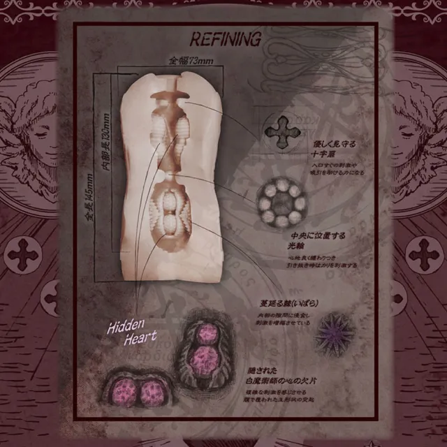 【Dr. 情趣】對子哈特｜黑魔術師的自慰套工房｜飛機杯