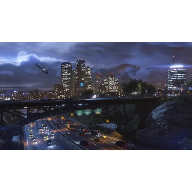 【SONY 索尼】PS5 GTA5 俠盜獵車手5 Grand Theft Auto V(中英文亞版)