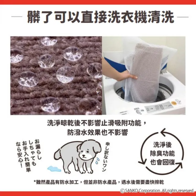 SANKO PET 寵物超吸附止滑地墊 長形地墊 走廊地墊 可多塊拼接  60*120CM 保護愛寵關節減輕腰部負擔