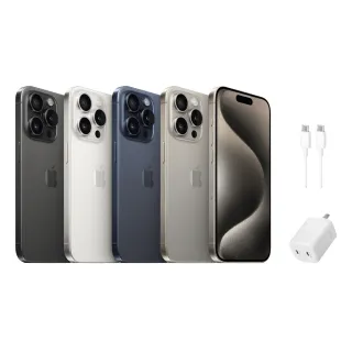 【Apple】A+ 級福利品 iPhone 15 Pro 256G 6.1吋(45W快充組)
