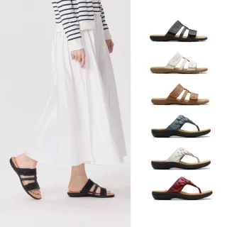 【Clarks】休閒百搭 女鞋 男鞋 涼鞋 拖鞋 厚底鞋(網路獨家)