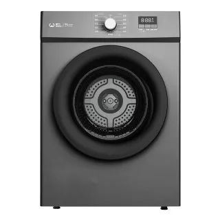 【WEILI 威力】58H快配momo獨家★9KG 智能滾筒乾衣機 鈦空灰(WV-9FCSGR)