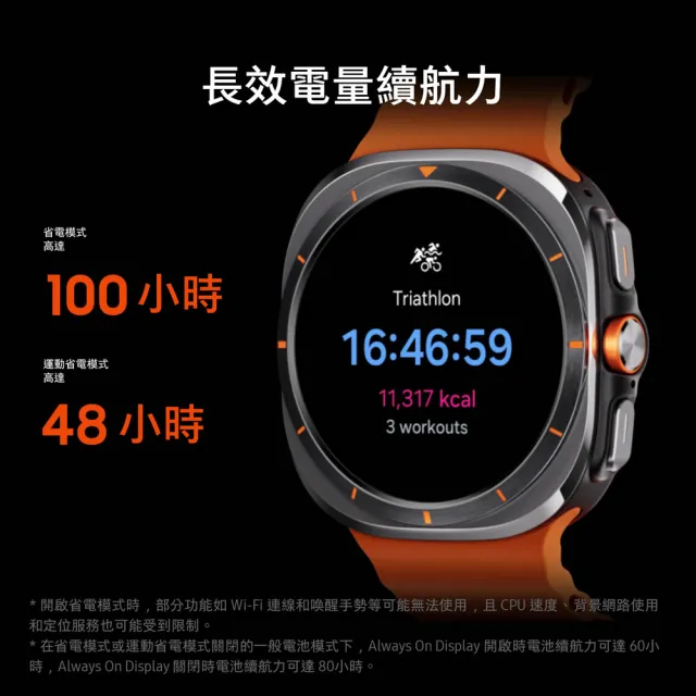 【Samsung 三星】Galaxy Watch Ultra 2025 LTE 47mm智慧手錶(L705F)