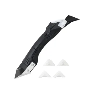 【智殿】矽利康刮刀 五合一刮刀 矽利康清除工具 廚房防霉刮刀 密封膠刮除(刮膠刀 美縫施工刀 165-SCP5)