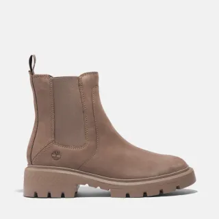 【Timberland】女款灰色休閒切爾西靴(A41EW929)