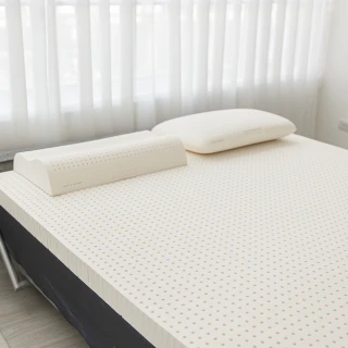 【Sonmil 森好眠】天然乳膠床墊 雙人5尺5cm(經典款基本型 薄床墊 可摺疊折疊)