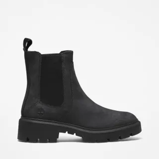 【Timberland 官方旗艦】女款黑色休閒切爾西靴(A5ND7015)