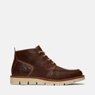 【Timberland】男款鐵鏽色休閒中筒靴(A1JTW245)