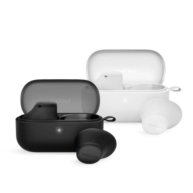 PHILIPS飛利浦 TAT2149 PHILIPS 飛利浦 TAT2149 藍芽耳機,入耳式設計適合運動,具防潑水功能,內建麥克風支援通話,TYPE-C 充電相容通用系統,重量僅 68g,輕便舒適。黑色系與白色系選擇,中國製造,一年保固,BSMI R33037 認證,完美適合日常與戶外使用。