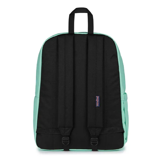 【JANSPORT】雙11 Superbreak 後背包 運動包 雙肩背包 薄荷綠(JS0A4QUEDH3)
